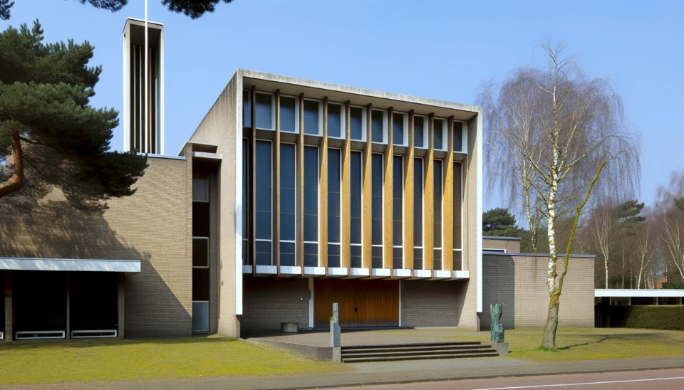 Ilustatie kerkgebouw 1