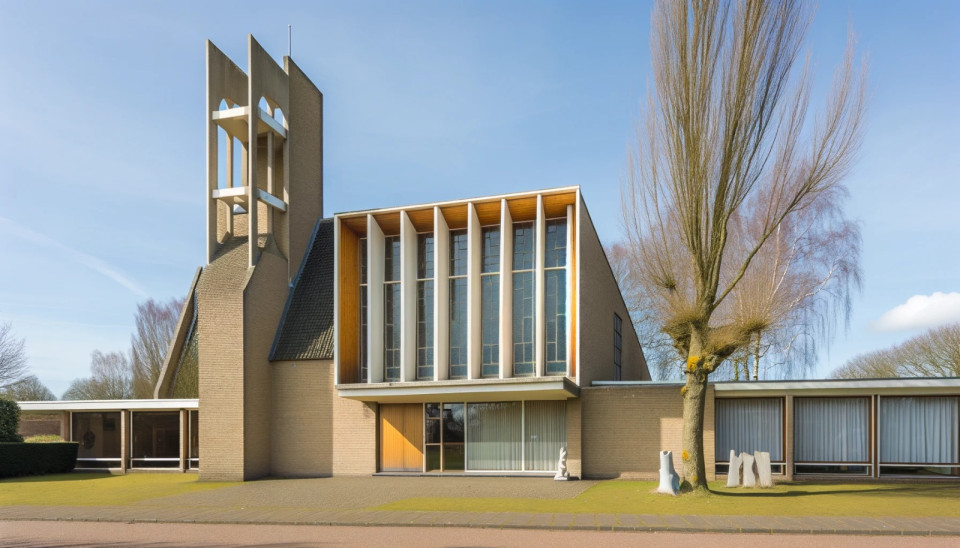 Ilustratie kerkgebouw 2